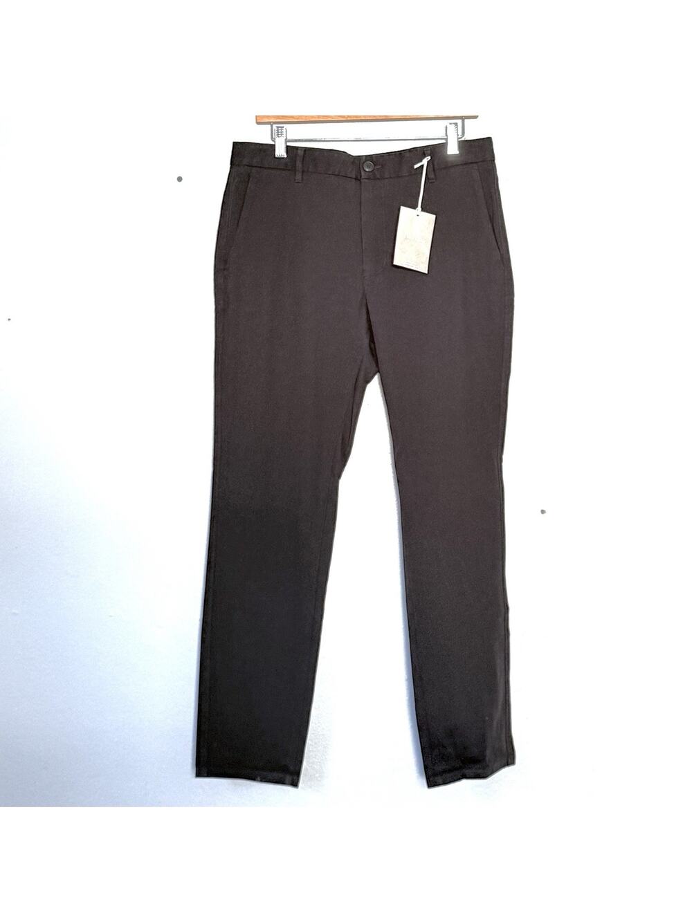 Everlane Pants Mens 34X30 Black The Performance Chino Uniform Slim Fit NEW